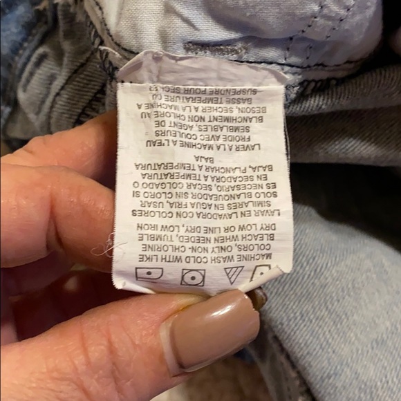 Distressed Lee Jeans size 12 Long - Picture 4 of 13